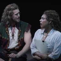 Video: Liisi Lafointaine and Leo Roberts Perform 'Howl At The Moon' From HUZZAH! at… Video