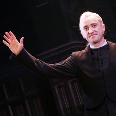 Photos: Tom Felton Takes First Bows in HARRY POTTER AND THE CURSED CHILD