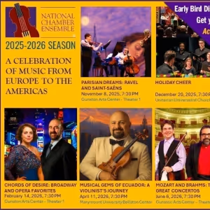 National Chamber Ensemble Reveals 19th Season: A Celebration of Music From Europe To…