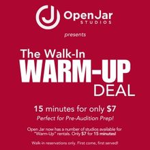 Open Jar Studios Launches 'The Walk-In Warm-Up Deal'