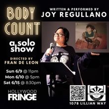 BODY COUNT Comes to Hollywood Fringe in June