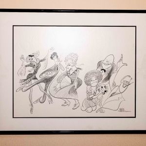Original ANNIE Hirschfeld Art Comes to the West Bank Cafe