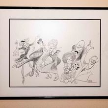 Original ANNIE Hirschfeld Art Comes to the West Bank Cafe