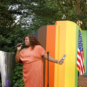 Photos: See VP Kamala Harris, Ariana DeBose, Alex Newell & More at GLAAD Pride…