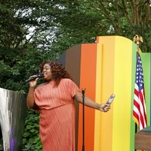 Photos: See VP Kamala Harris, Ariana DeBose, Alex Newell & More at GLAAD Pride Recept