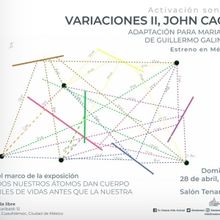 El Artista Visual Guillermo Galindo Rendirá Homenaje A John Cage Acompañado De Mari