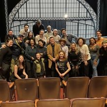 Photo: Lynn Ahrens Visits ANASTASIA Cast at the Bucks County Playhouse
