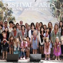 Orange County Student Artists Honored at Annual Junior Art Awards Ceremony at Festiva