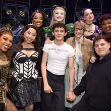 Photos: Patti LuPone, Joe Locke and Tobie Donovan visit SIX THE MUSICAL on Broadway