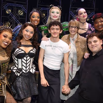 Photos: Patti LuPone, Joe Locke and Tobie Donovan visit SIX THE MUSICAL on Broadway