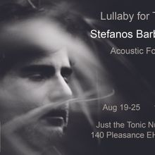 Greek Acoustic Folk Singer Stefanos Barbalias Will Perform at the Edinburgh Fringe Fe