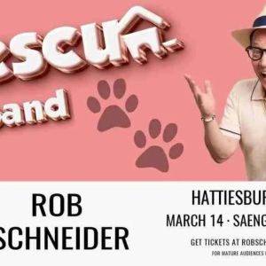 Rob Schneider Brings RESCUE HUSBAND to the Saenger Theater