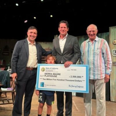 Sierra Madre Playhouse Receives $2.5M State Grant for Accessibility and Facility Upgr