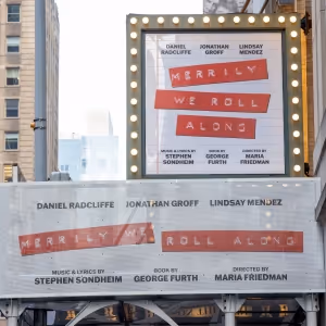 Up on the Marquee: MERRILY WE ROLL ALONG