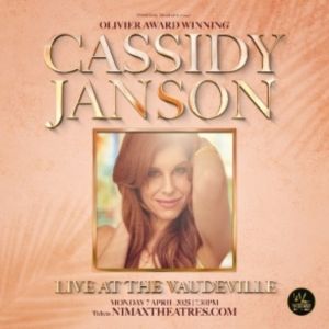 Cassidy Janson Will Perform Live at the Vaudeville Theatre as Part of the Westway Ses