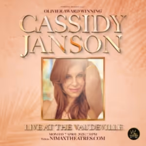 Cassidy Janson Will Perform Live at the Vaudeville Theatre as Part of the Westway…