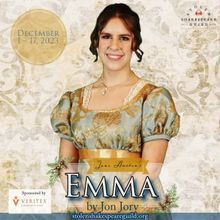 Jane Austen's EMMA Comes to Stolen Shakespeare Guild in December