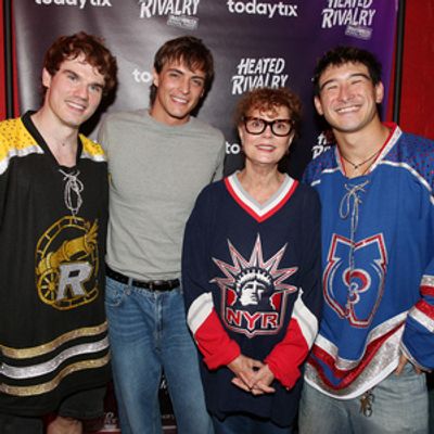 Photos: Susan Sarandon & Kaden Connors Visit HEATED RIVALRY: THE UNAUTHORIZED MUSICAL PARODY