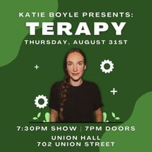 Katie Boyle Brings TERAPY to Union Hall This Month