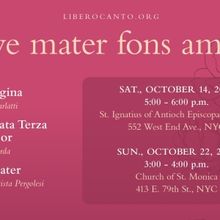 Libero Canto Performs October Concert in Manhattan