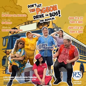DON'T LET THE PIGEON DRIVE THE BUS! Comes to PCS Theater at the Players Club of…