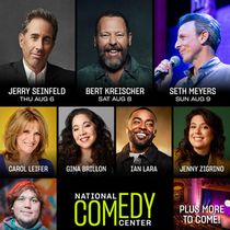 Jerry Seinfeld, Bert Kreischer & Seth Meyers to Headline National Comedy Center Festival