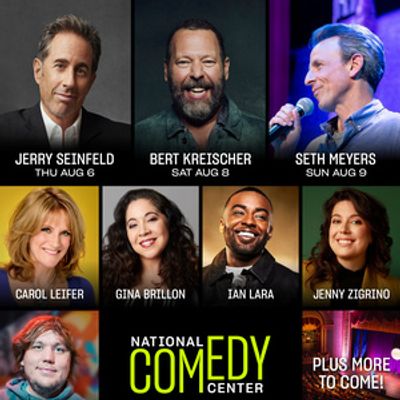 Jerry Seinfeld, Bert Kreischer &amp; Seth Meyers to Headline National Comedy Center Festival