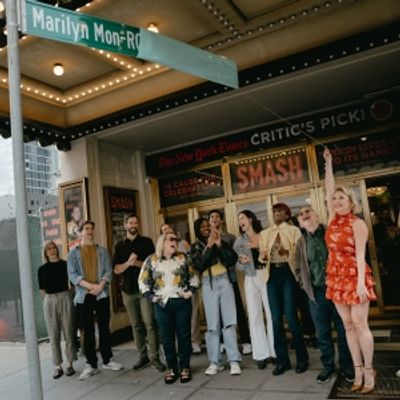 Photos: SMASH Cast Celebrates Marilyn Monroe&#039;s 99th Birthday