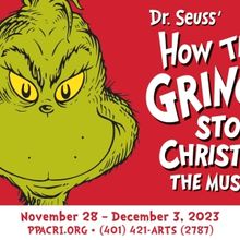 THE GRINCH is Coming to Steal Christmas in Providence at PPAC This Holiday Season