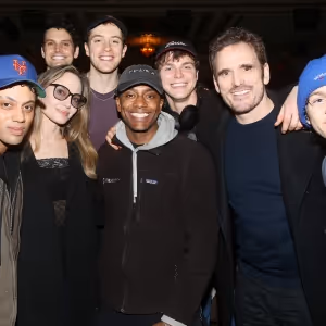 Photos: Original Greaser Matt Dillion Visits THE OUTSIDERS on Broadway