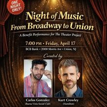 The Theater Project Will Host Benefit Performance FROM BROADWAY TO UNION
