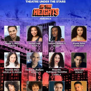 Cast Set For IN THE HEIGHTS at Theatre Under the Stars