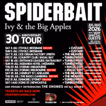 SPIDERBAIT to Kick Off IVY & THE BIG APPLES 30th Anniversary Tour with Local Openers