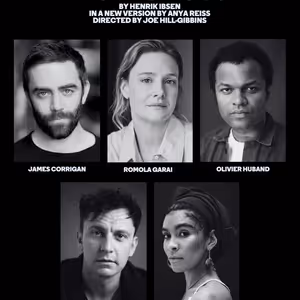 Cast Set For A DOLL'S HOUSE at The Almeida Theatre