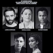 Cast Set For A DOLL'S HOUSE at The Almeida Theatre