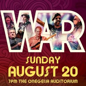 The Warner Theatre Presents WAR In The Oneglia Auditorium, August 20