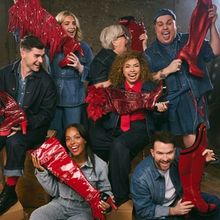 Full Cast Set For KINKY BOOTS at London Coliseum With Johannes Radebe and Matt Cardle