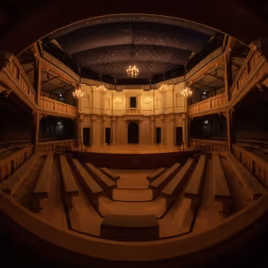 Shakespeare North Playhouse Unveil Newly Installed Frons Scenae as Part of The…