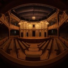 Shakespeare North Playhouse Unveil Newly Installed Frons Scenae as Part of The Cockpi