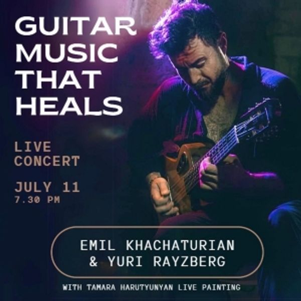 Emil Khachaturian Brings GUITAR MUSIC THAT HEALS To The Leah Posluns Theatre Photo