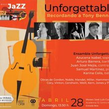 El Ensamble Unforgettable Rendirá Homenaje A Tony Bennett En El Ciclo Jazz Y Algo M�