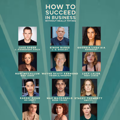 HOW TO SUCCEED IN BUSINESS WITHOUT REALLY TRYING Announces Cast For Hayes Theatre Production