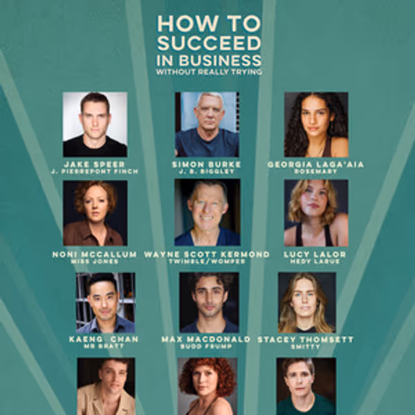 HOW TO SUCCEED IN BUSINESS WITHOUT REALLY TRYING Announces Cast For Hayes Theatre Pro Photo