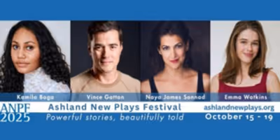 Ashland New Plays Festival Announces 2025 Fall Festival Winners Photo