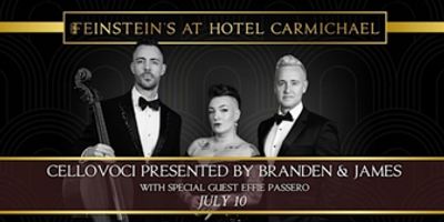 Branden & James Come to Feinstein's at Hotel Carmichael With Effie Passero Photo