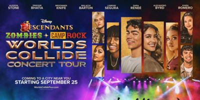Disney Unveils 2026 'Worlds Collide Concert Tour' Dates Featuring Stars From ZOMBIES, DESC Photo