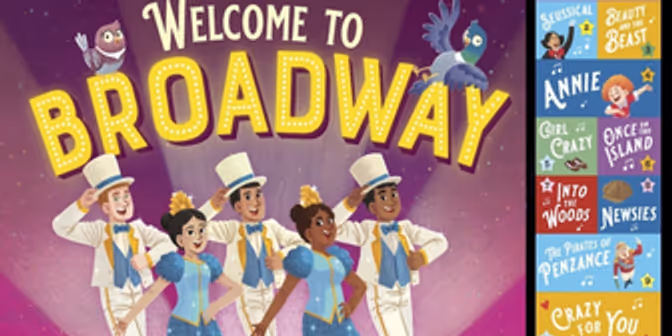 Exclusive: First Look at the Cover for WELCOME TO BROADWAY Book