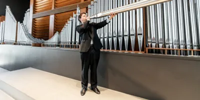 Organist Paul Jacobs to Present Two Bach Programs In Recital In New York City This Septemb Photo
