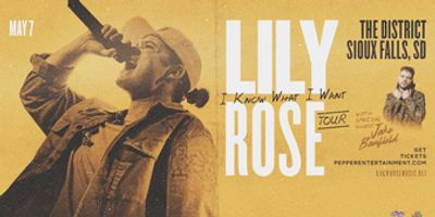 Lily Rose To Bring I KNOW WHAT I WANT TOUR To Sioux Falls Photo