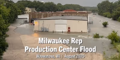 Milwaukee Repertory Theater Reveals Update on Damages from Flood at Wauwatosa Production F Photo